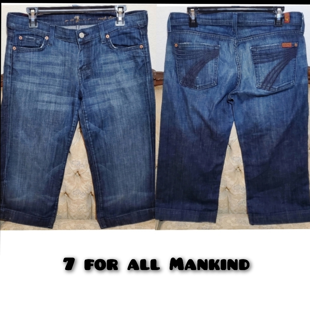 7 for all mankind Cropped Jeans